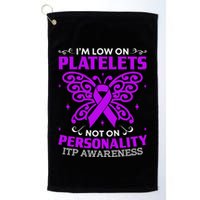 Immune Thrombocytopenic Purpura Itp Awareness Golf Towel