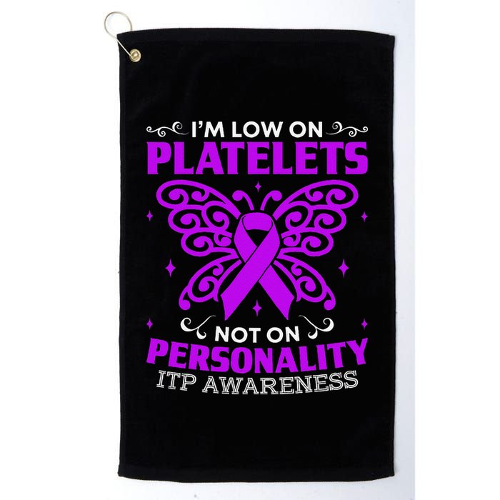 Immune Thrombocytopenic Purpura Itp Awareness Golf Towel