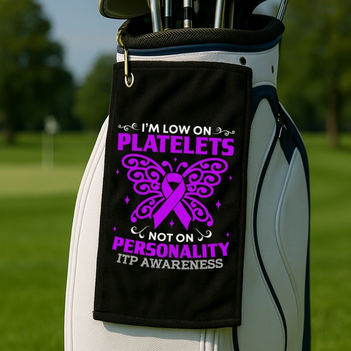 Immune Thrombocytopenic Purpura Itp Awareness Golf Towel