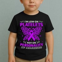 Immune Thrombocytopenic Purpura Itp Awareness Toddler T-Shirt