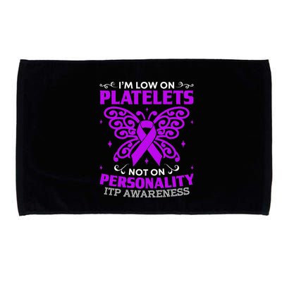 Immune Thrombocytopenic Purpura Itp Awareness Microfiber Hand Towel