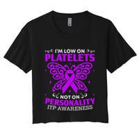 Immune Thrombocytopenic Purpura Itp Awareness Crop Top