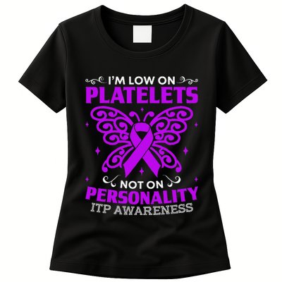 Immune Thrombocytopenic Purpura Itp Awareness Womens T-Shirt