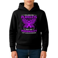 Immune Thrombocytopenic Purpura Itp Awareness Kids Hoodie