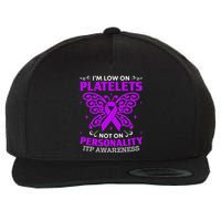 Immune Thrombocytopenic Purpura Itp Awareness Wool Snapback Cap