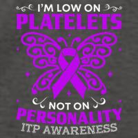 Immune Thrombocytopenic Purpura Itp Awareness Vector Backpack