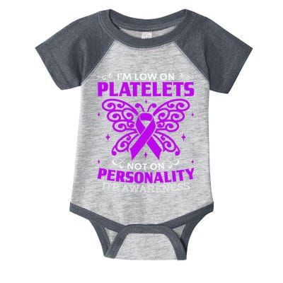 Immune Thrombocytopenic Purpura Itp Awareness Infant Baby Jersey Bodysuit