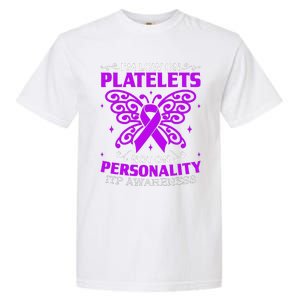 Immune Thrombocytopenic Purpura Itp Awareness Garment-Dyed Heavyweight T-Shirt