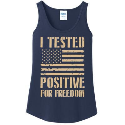 I Tested Positive For Freedom Ladies Essential Tank