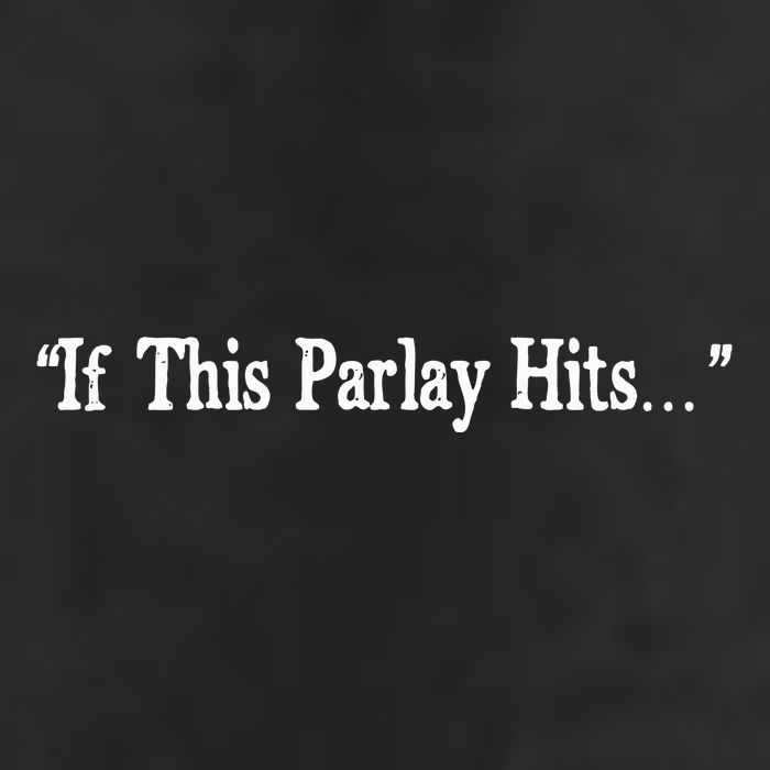 If This Parlay Hits Funny Idea Microfiber Hand Towel