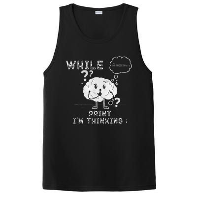 IM Thinking Programmers Funny Geek Coder Outfit PosiCharge Competitor Tank