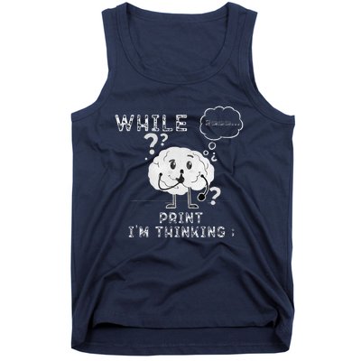 IM Thinking Programmers Funny Geek Coder Outfit Tank Top