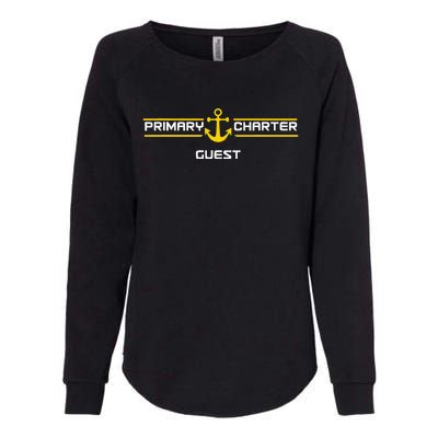 IM The Primary Guest On The Yacht Womens California Wash Sweatshirt