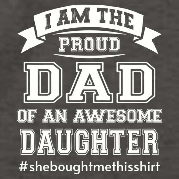 IM The Proud Dad Of An Awesome Daughter Fathers Day Gift Vector Backpack