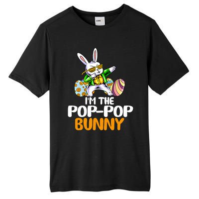 I'm The Pop Pop Bunny Happy Easter Day Cute Gift Tall Fusion ChromaSoft Performance T-Shirt