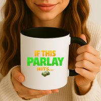 If This Parlay Hits Funny Betting Fans Gambler Mug