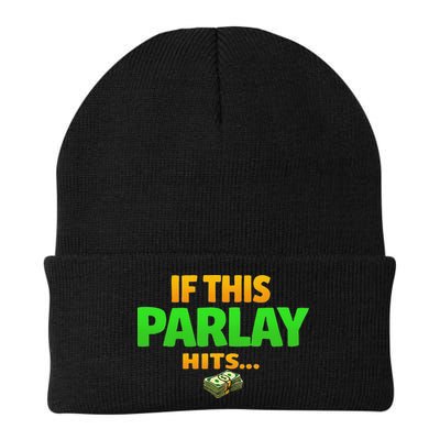 If This Parlay Hits Funny Betting Fans Gambler Beanie
