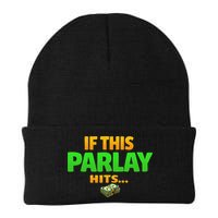 If This Parlay Hits Funny Betting Fans Gambler Beanie