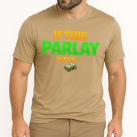 If This Parlay Hits Funny Betting Fans Gambler Cooling Performance Crew T-Shirt