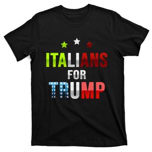 Italians Trump Pro Trump Italiano Supporter Trump Mug Shot T-Shirt