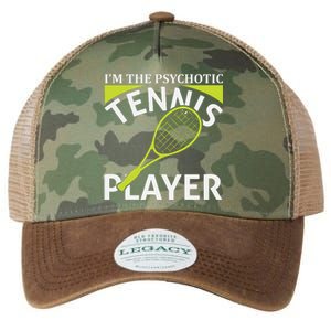 I'm The Psychotic Tennis Player Legacy Tie Dye Trucker Hat