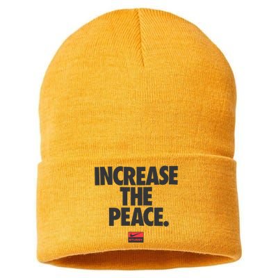 Increase The Peace Sustainable Knit Beanie