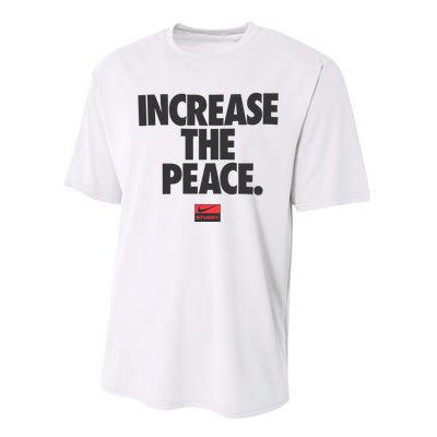 Increase The Peace Performance Sprint T-Shirt