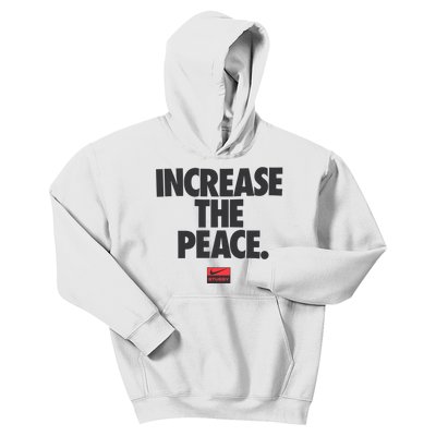 Increase The Peace Kids Hoodie