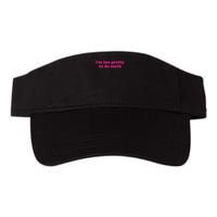 I'm Too Pretty To Do Math Funny & Sarcastic Math Humor Visor