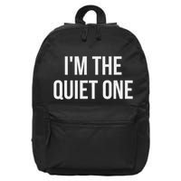 IM The Quiet One 16 in Basic Backpack