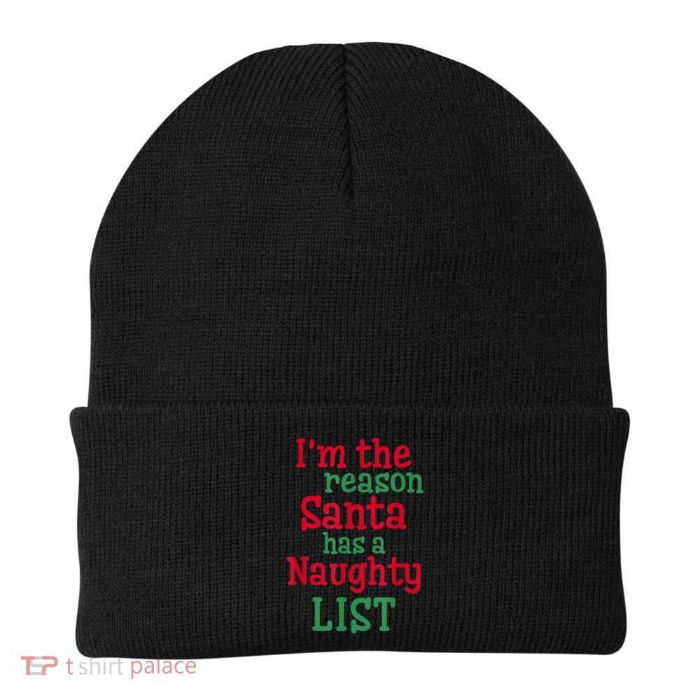 I'm The Reason Santa Has A Naughty List Beanie