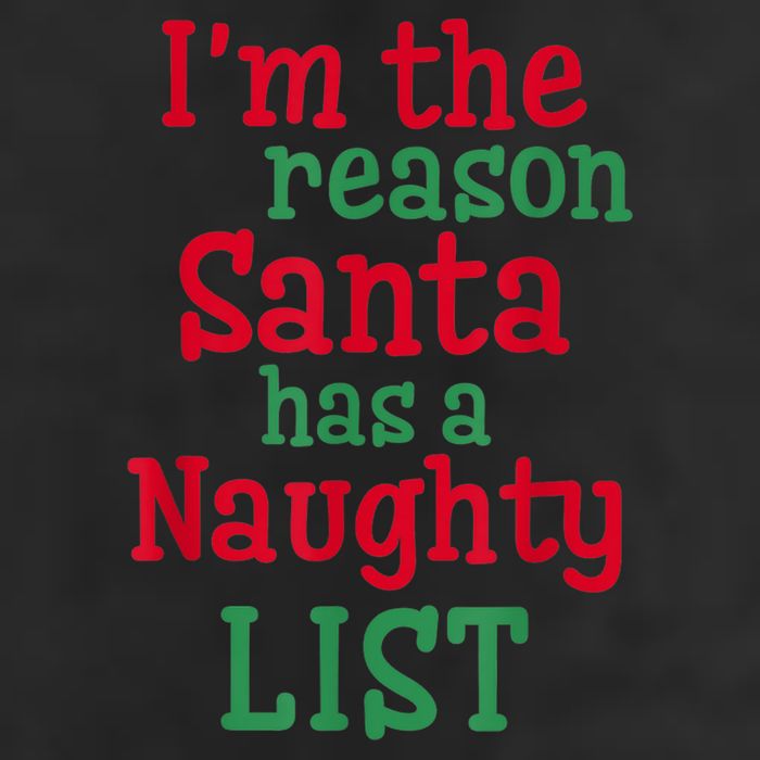 I'm The Reason Santa Has A Naughty List Golf Towel