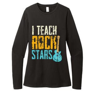 I Teach Rock Stars Orchestral Teachers Womens CVC Long Sleeve Shirt