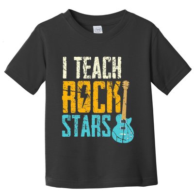 I Teach Rock Stars Orchestral Teachers Toddler T-Shirt
