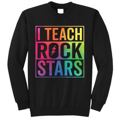 I Teach Rockstars Funny Music Teacher Back To School Sweatshirt