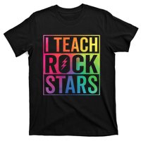 I Teach Rockstars Funny Music Teacher Back To School T-Shirt