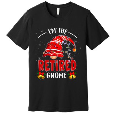 IM The Retired Gnome Christmas Retirement Premium T-Shirt