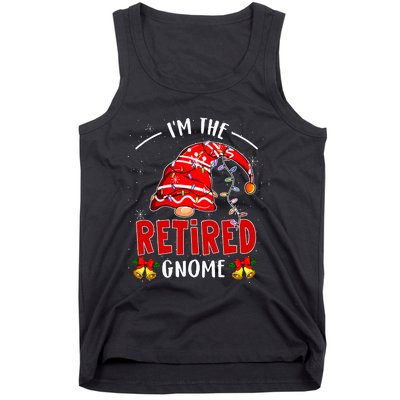 IM The Retired Gnome Christmas Retirement Tank Top