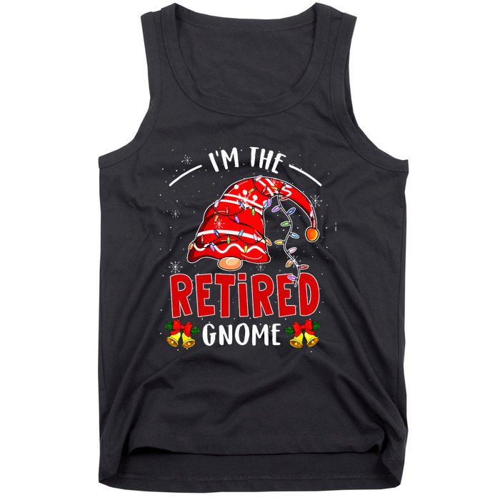 IM The Retired Gnome Christmas Retirement Tank Top