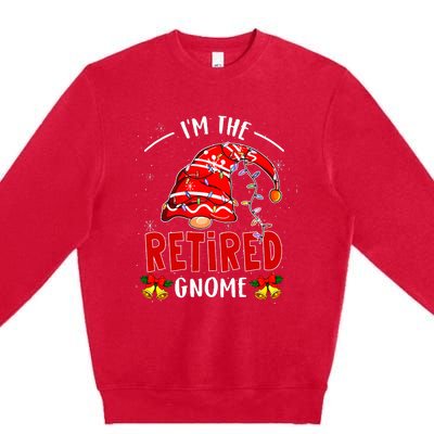 IM The Retired Gnome Christmas Retirement Premium Crewneck Sweatshirt