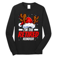 I'm The Retired Reindeer Family Matching Christmas Long Sleeve Shirt