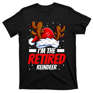 I'm The Retired Reindeer Family Matching Christmas T-Shirt