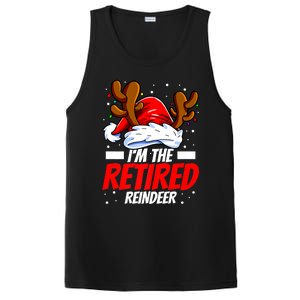 I'm The Retired Reindeer Family Matching Christmas PosiCharge Competitor Tank