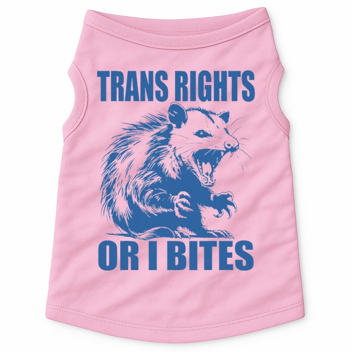 Inclusive Tran Rights Or I Bites Doggie Tank