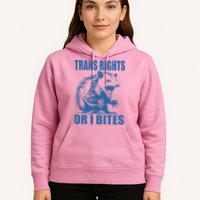 Inclusive Tran Rights Or I Bites Hoodie