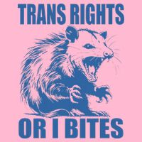Inclusive Tran Rights Or I Bites Magnet