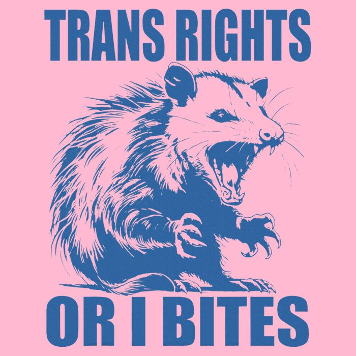 Inclusive Tran Rights Or I Bites Baby Bodysuit