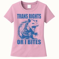 Inclusive Tran Rights Or I Bites Womens T-Shirt