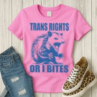 Inclusive Tran Rights Or I Bites Womens T-Shirt