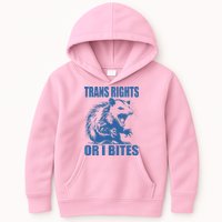 Inclusive Tran Rights Or I Bites Kids Hoodie